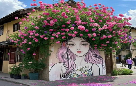 嵩县怎么设计网红打卡墙绘