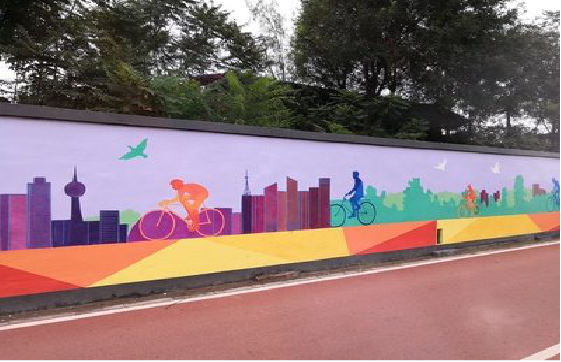 嵩县墙体彩绘-围墙