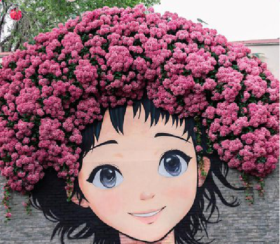 嵩县墙体彩绘-网红墙打卡