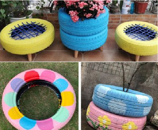 嵩县墙体彩绘-变废为宝