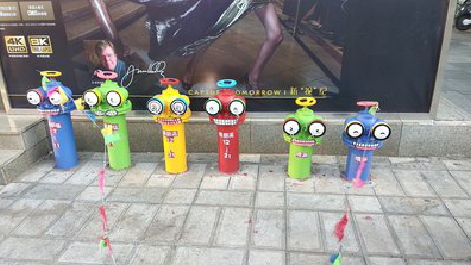 嵩县商业区彩绘