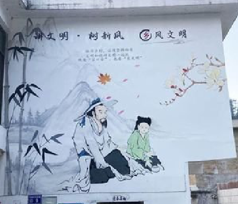 嵩县分享几个墙绘保养知识。